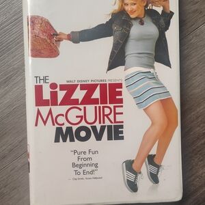 Disney Lizzie McGuire Movie DVD with Blue and White Cover